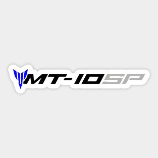 MT10SP Shield Black Sticker